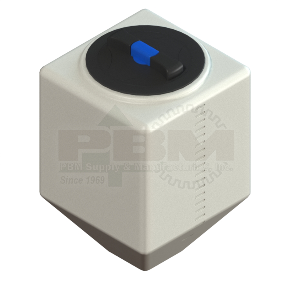 10 Gallon Total Drain Tank - White